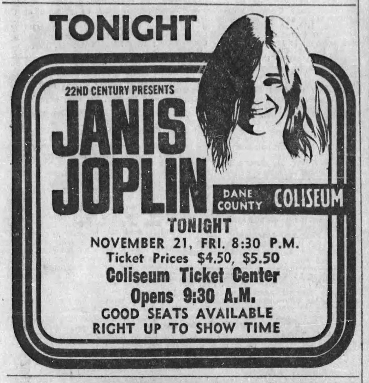 "Tonight - Janis Joplin"